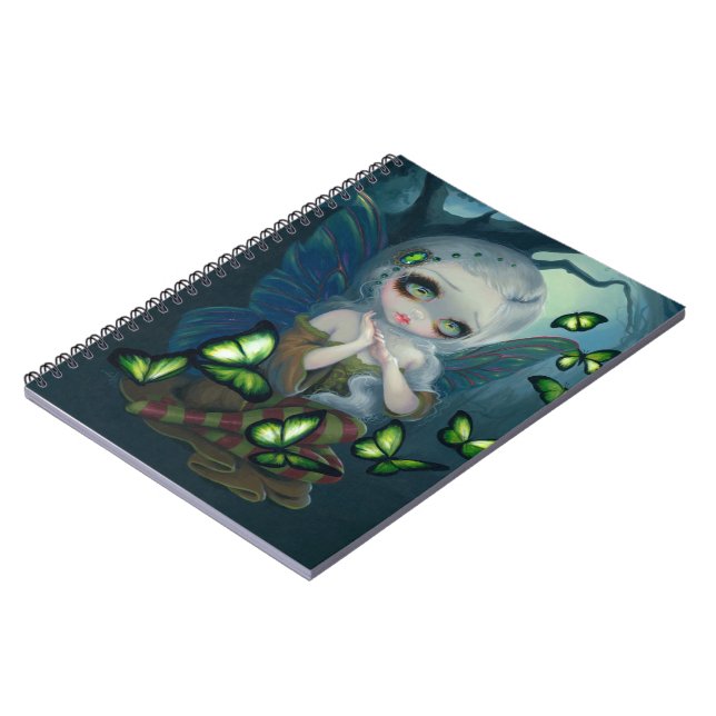 "Absinthe Butterflies" Notebook (Left Side)