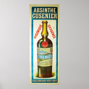 ABSINTHE CUSENIER Poster