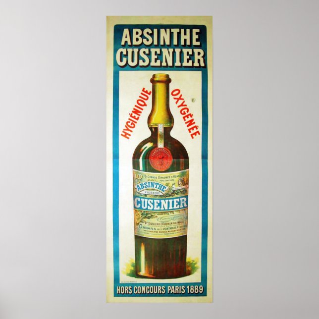 ABSINTHE CUSENIER Poster (Front)