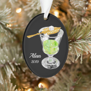 Absinthe Drink Personalised Ornament