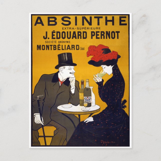 Absinthe extra-supérieure c. 1900 postcard (Front)