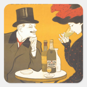 Absinthe Extra-Supérieure Square Sticker