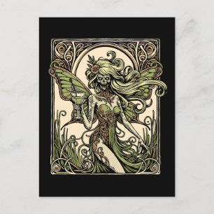 Absinthe Fairy Postcard