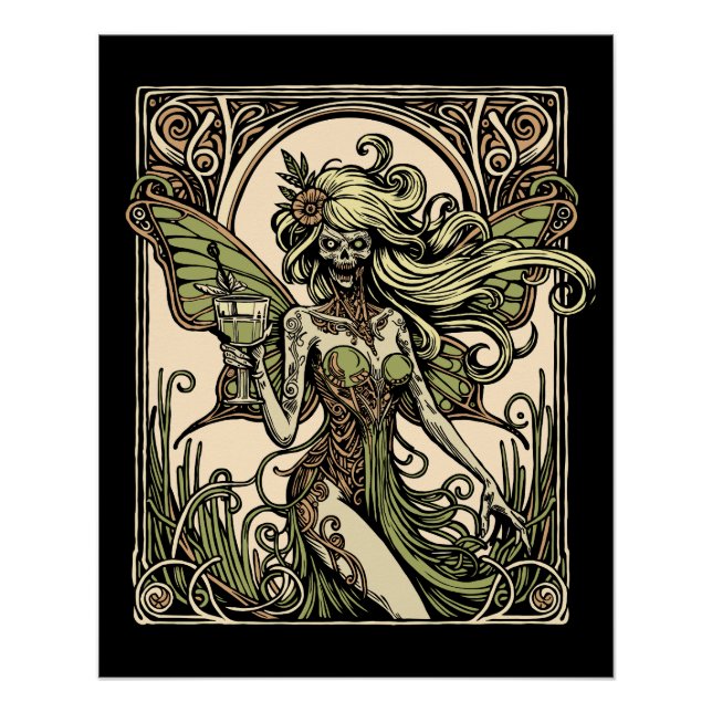 Absinthe Fairy Poster (Front)