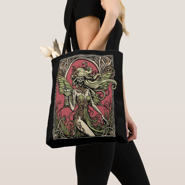 Absinthe Fairy Tote Bag (Close Up)