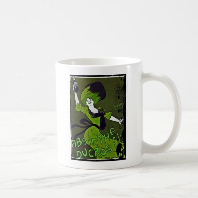 Absinthe in Green Coffee Mug (Right)