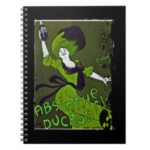 Absinthe in Green Notebook