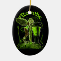 Absinthe La Fee Verte Fairy With Glass