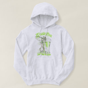 Absinthe La Fee Verte Fairy With Glass Hoodie