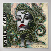 Absinthe Medusa by Natalie Schorr