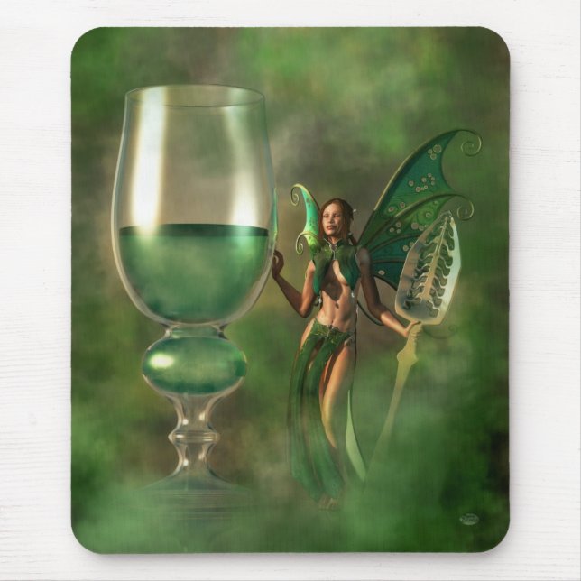 Absinthe Mouse Mat (Front)
