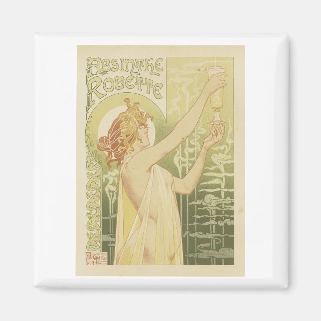 Absinthe Robette Magnet (Front)