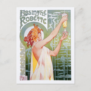 Absinthe Robette Postcard