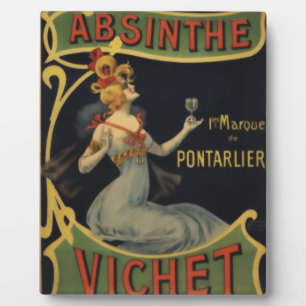 Absinthe Vichet Plaque