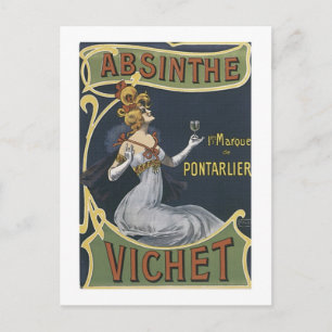 Absinthe Vichet Postcard