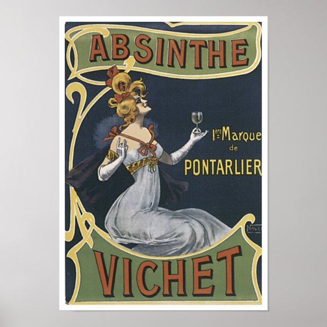 Absinthe Vichet Poster (Front)