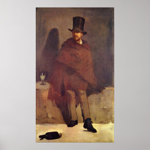 Absinthtrinker Manet, Douard Poster