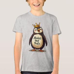 Absolute Unit Pesto - The King Penguin Tri-Blend Shirt
