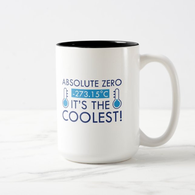Absolute Zero Two-Tone Coffee Mug (Right)