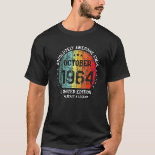 Absolutely Awesome Since October 1964 Man Woman Bi T-Shirt