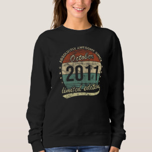 Absolutely Awesome Since October 2011 Boy Or Girl Sweatshirt