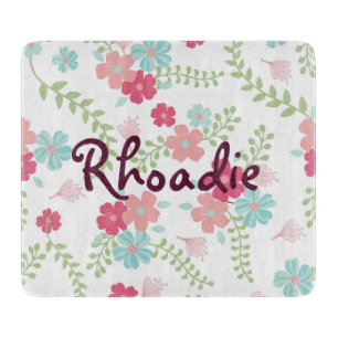 Absolutely Beautiful Country Floral Cutting Board