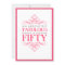 Absolutely Fabulous 50th Birthday Party Invitation