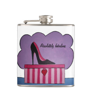 Absolutely fabulous hip flask