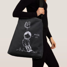 Absolutely Not/Leaning on a Street Sign White