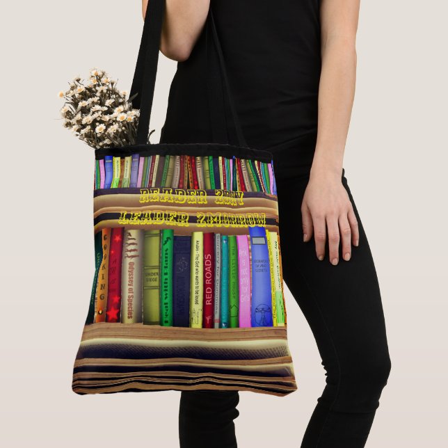 Absract Artful Gift Ideas - Fun Carry-all Tote  Bag (Close Up)