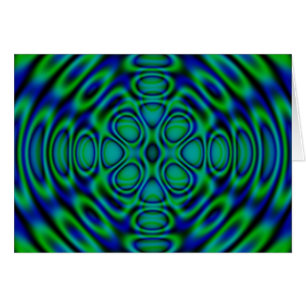Abstact Blue and Green