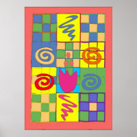 Abstact Design in Squares
