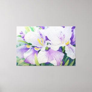 *~* Abstact Floral TV2 Stretched Canvas Print