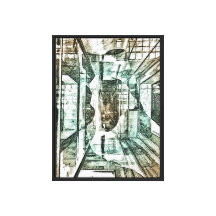 abstact submarine canvas print