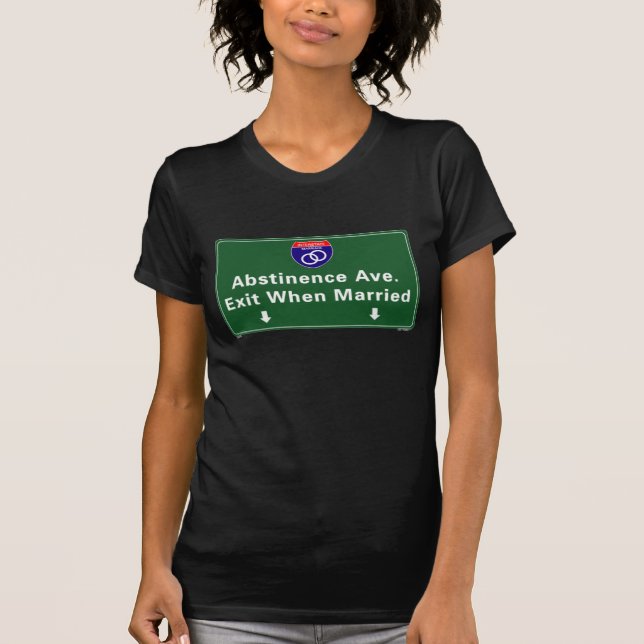 Abstinence Ave. T-Shirt (Front)