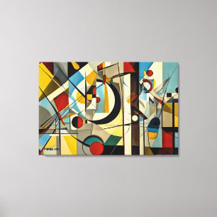 ABSTR_24-056, Abstract Gallery Art Canvas Print