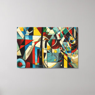 ABSTR_24-058, Abstract Gallery Art Canvas Print
