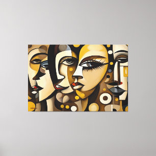 ABSTR_25-005  Abstract Gallery Art Canvas Print