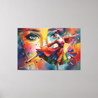 ABSTR_25-041 Abstract Art Canvas Print