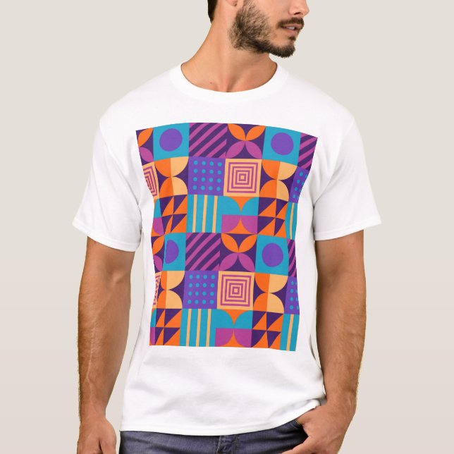 Abstrac Design, Wallpaper, Poster Background. T-Shirt (Front)