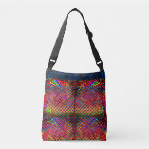 Abstrace Colours Carry-all Crossbody Bag