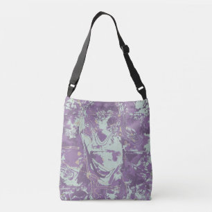 Abstrack Purple Exclusive Active Fashion Pattern Crossbody Bag