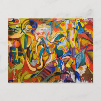 abstraCodAction Postcard