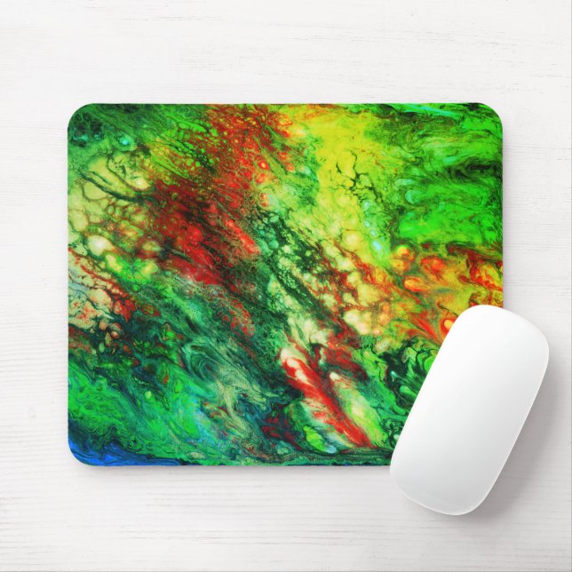 Abstract185 Mouse Mat (With Mouse)