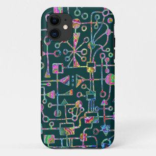 Abstract 090112 v5 iPhone 11 case