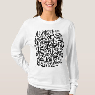 Abstract 100813 - Black T-Shirt