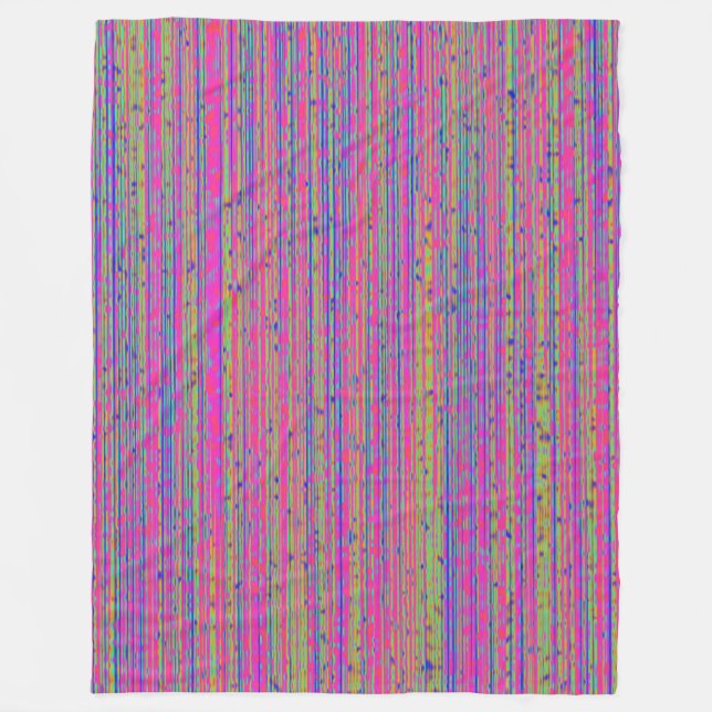 Abstract 151116(03) fleece blanket (Front)
