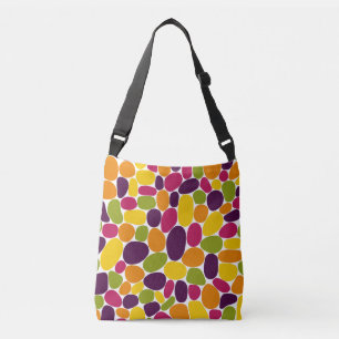 Abstract 160417 - Wine Gum Colours Crossbody Bag