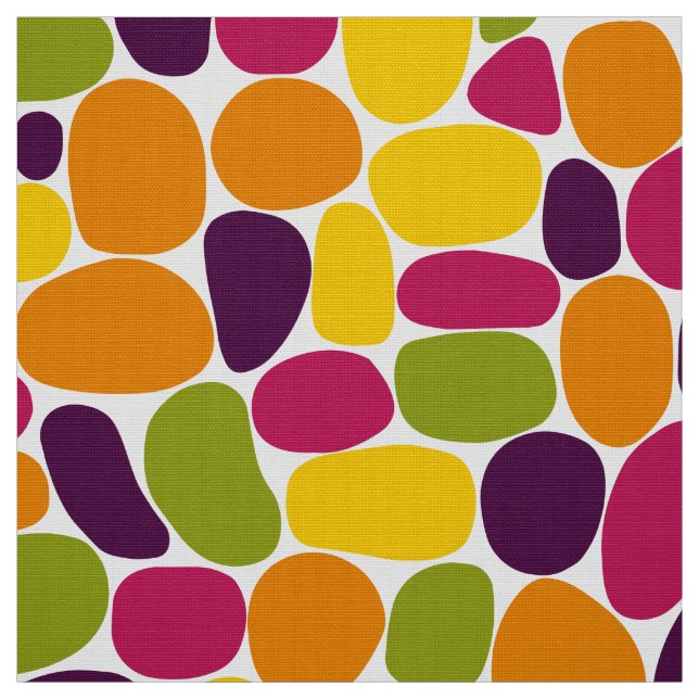 Abstract 160417 - Wine Gum Colours Fabric (Swatch)