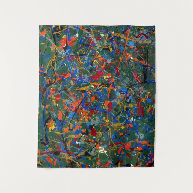 Abstract #17 Medium Tapestry (Front)